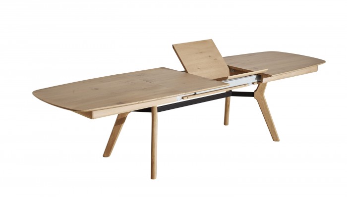 OLYMPE - Table 180 x 100 y c 2 allonges (80 + 40)