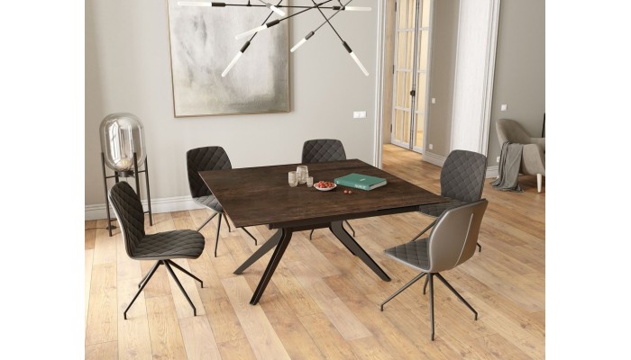 ATTRAIT - Table 2 allonges rétractables