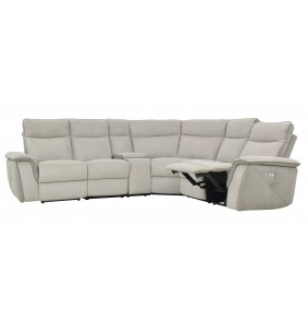 BALTIMORE - Canapé d'angle en microfibre avec 2 relax... 2