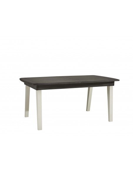 RAFFINE - Table pieds en bois 1 allonge de 60 cm