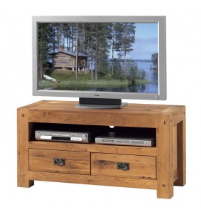 Meuble TV 2 tiroirs