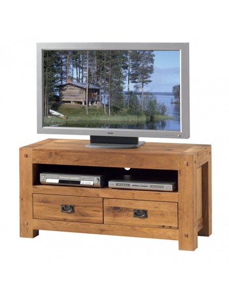 Meuble TV 2 tiroirs