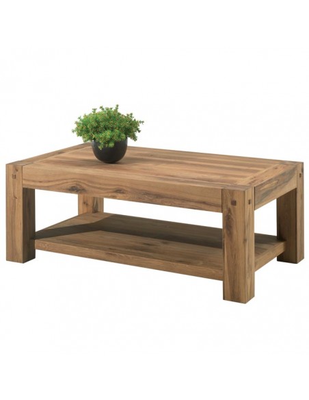 Table basse double plateaux