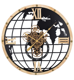 Horloge à engrenages diam 70 cm