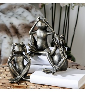 Lot de 3 grenouilles vintage