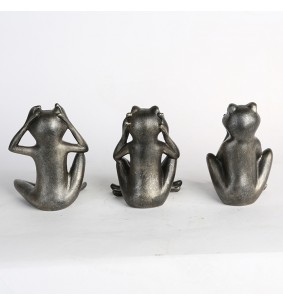 Lot de 3 grenouilles vintage 2