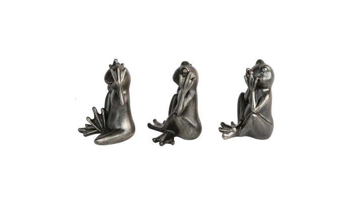 Lot de 3 grenouilles vintage