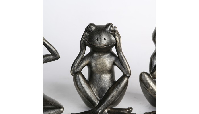 Lot de 3 grenouilles vintage