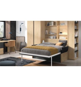EOS - Armoire lit autoportante avec banquette 