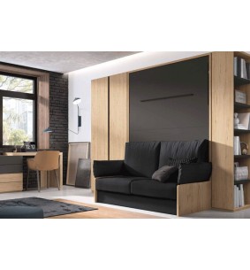 EOS - Armoire lit autoportante avec banquette  2
