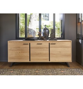 TOUAREG - Enfilade 3 portes SANS tiroir GRAND modèle 