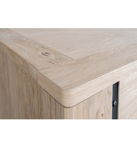 ARDEN - Enfilade 4 portes - 1 tiroir Façade de tiroir avec métal perforé  2