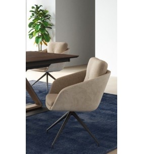 SEIDE - Chaise Capri Pivotante 