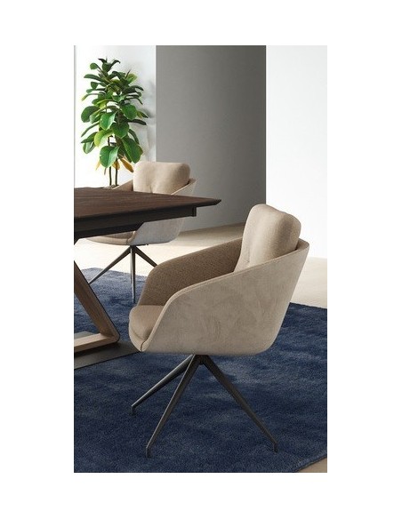 SEIDE - Chaise Capri Pivotante 