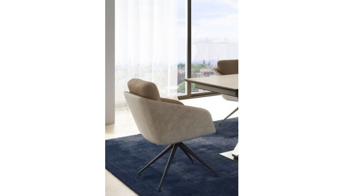 SEIDE - Chaise Capri Pivotante 