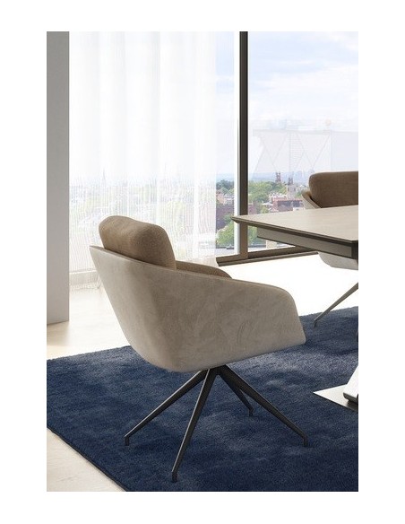 SEIDE - Chaise Capri Pivotante 