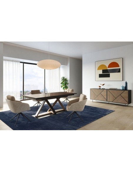 SEIDE - Chaise Capri Pivotante 