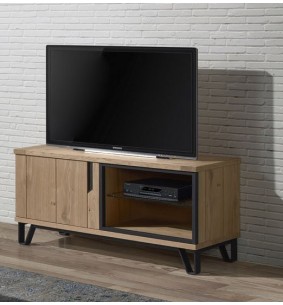 ETAPE - Meuble TV Hifi 1 porte - 1 niche  2