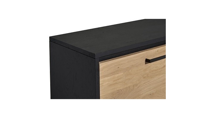 TOUAREG - Meuble TV 2 portes 1 tiroir 1 niche 