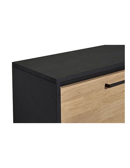 TOUAREG - Meuble TV 2 portes 1 tiroir 1 niche 