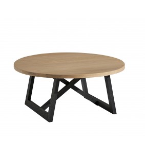TOUAREG - Table basse Ronde diam 90cm 
