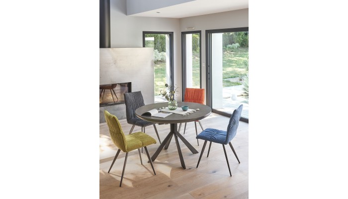 CONCEPT - Table ronde 1 allonge centrale...
