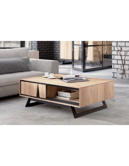 CUTTING - Table salon 1 tiroir 