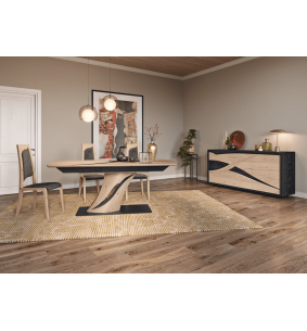 FLORE - Chaise en bois chêne massif 2