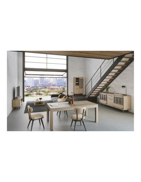 JAMES - Table 2 allonges de 45cm 