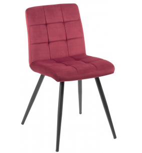 chaise CHAFRA bordeaux