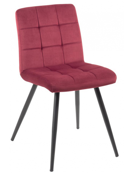 chaise CHAFRA bordeaux