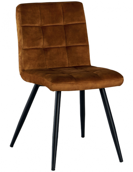 chaise CHAFRA moutarde