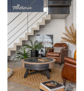 Table basse ronde PASTEL