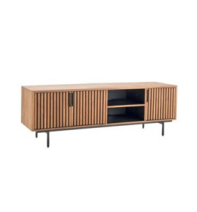 Meuble tv 3 portes 2 niches