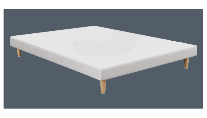 Sommier REF 3 blanc 140x190 cm