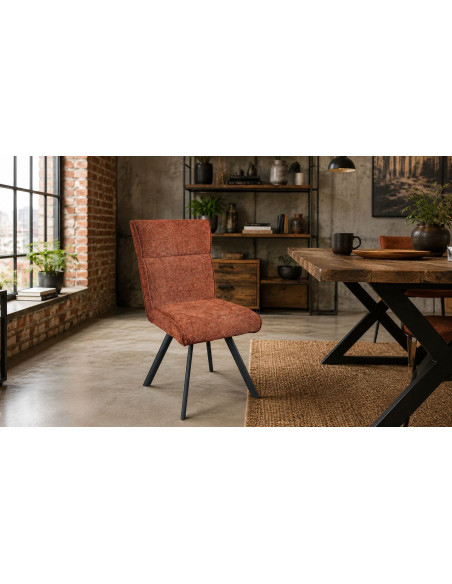 Ambre - Chaise pieds métal