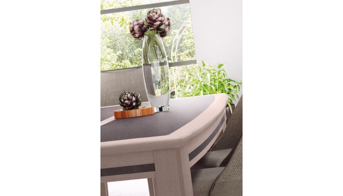 CADIX - Table tonneau extensible plateau...