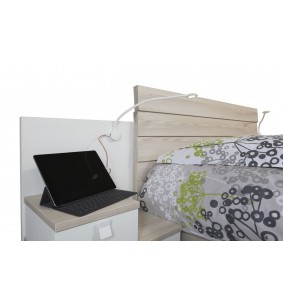 HARON - Lit pour couchage 140 x 190 cm 2