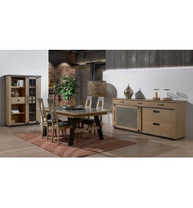 CLEVELAND - Chaise haute en bois 2