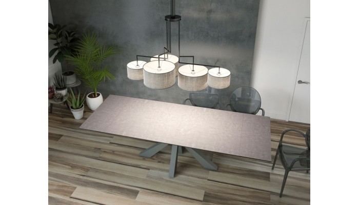 ONTARIO - Table de repas extensible avec 2...