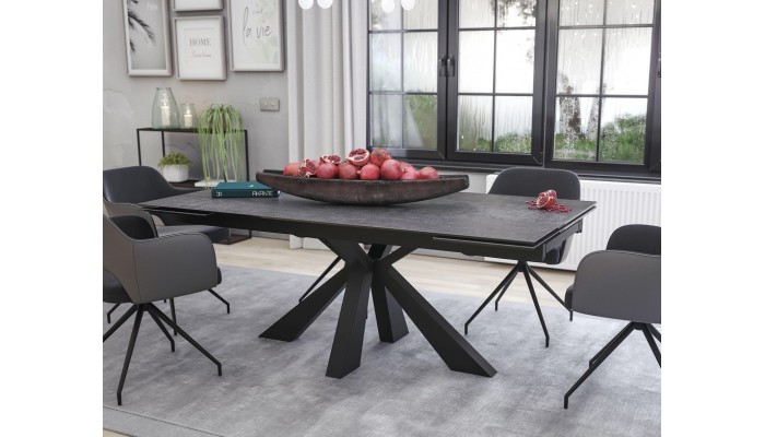ONTARIO - Table de repas extensible avec 2...