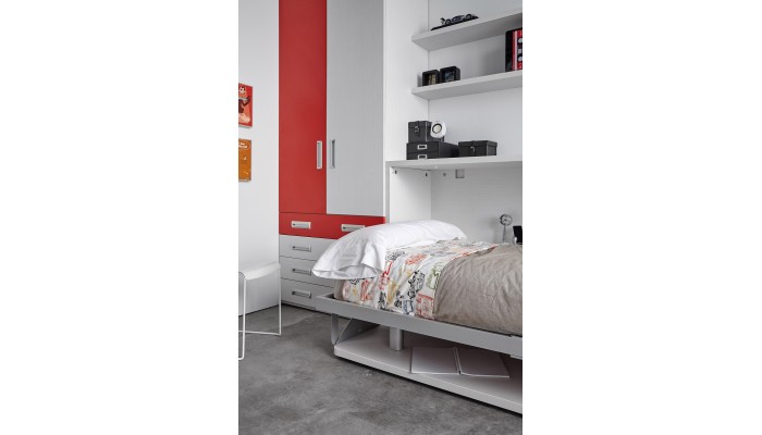 SOON - Ensemble armoire et lit rabattable...