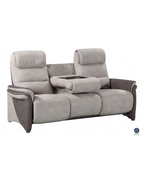 ACME - Canapé trois places deux relax électrique