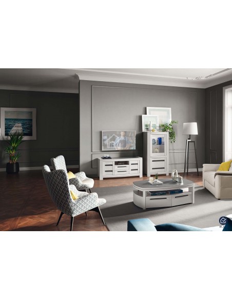 NESS - Table basse deux tiroirs