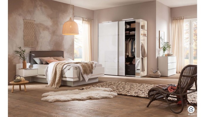 MERCATO - Armoire deux portes coulissante